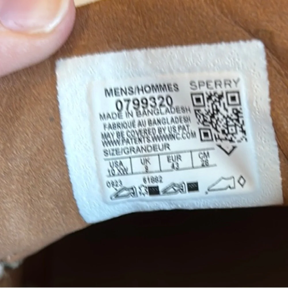 Sperry Brown Leather Boat Shoes with Moccasin Construction - Picture 3 of 7